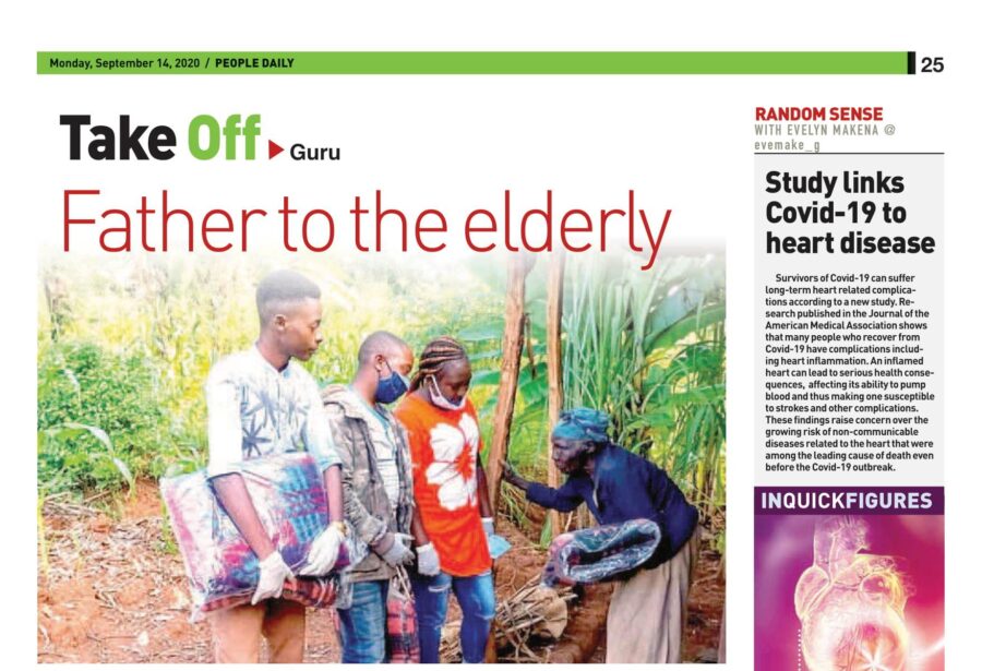 Father to the elderly -People Daily Newspaper